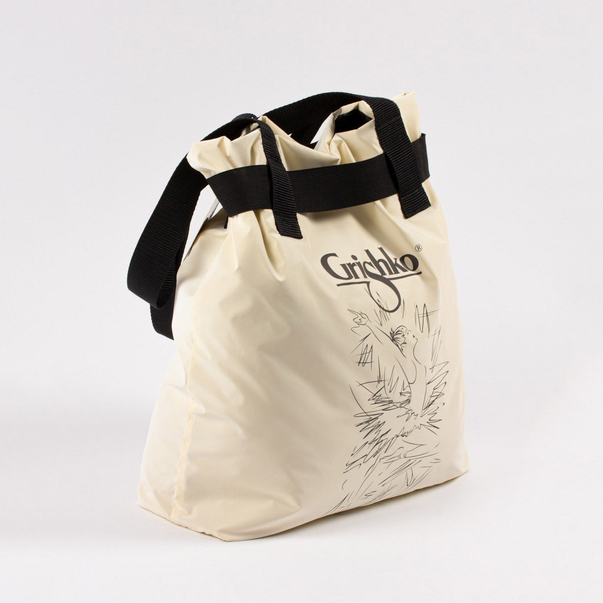 Girls Cream Ballet Bag