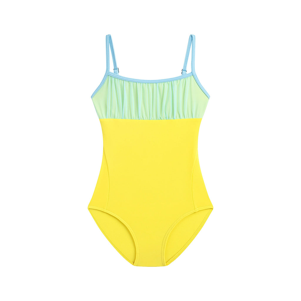 Women Yellow Ballet Onesies(DA2050MP/Etabeta/Cristallo Mesh)