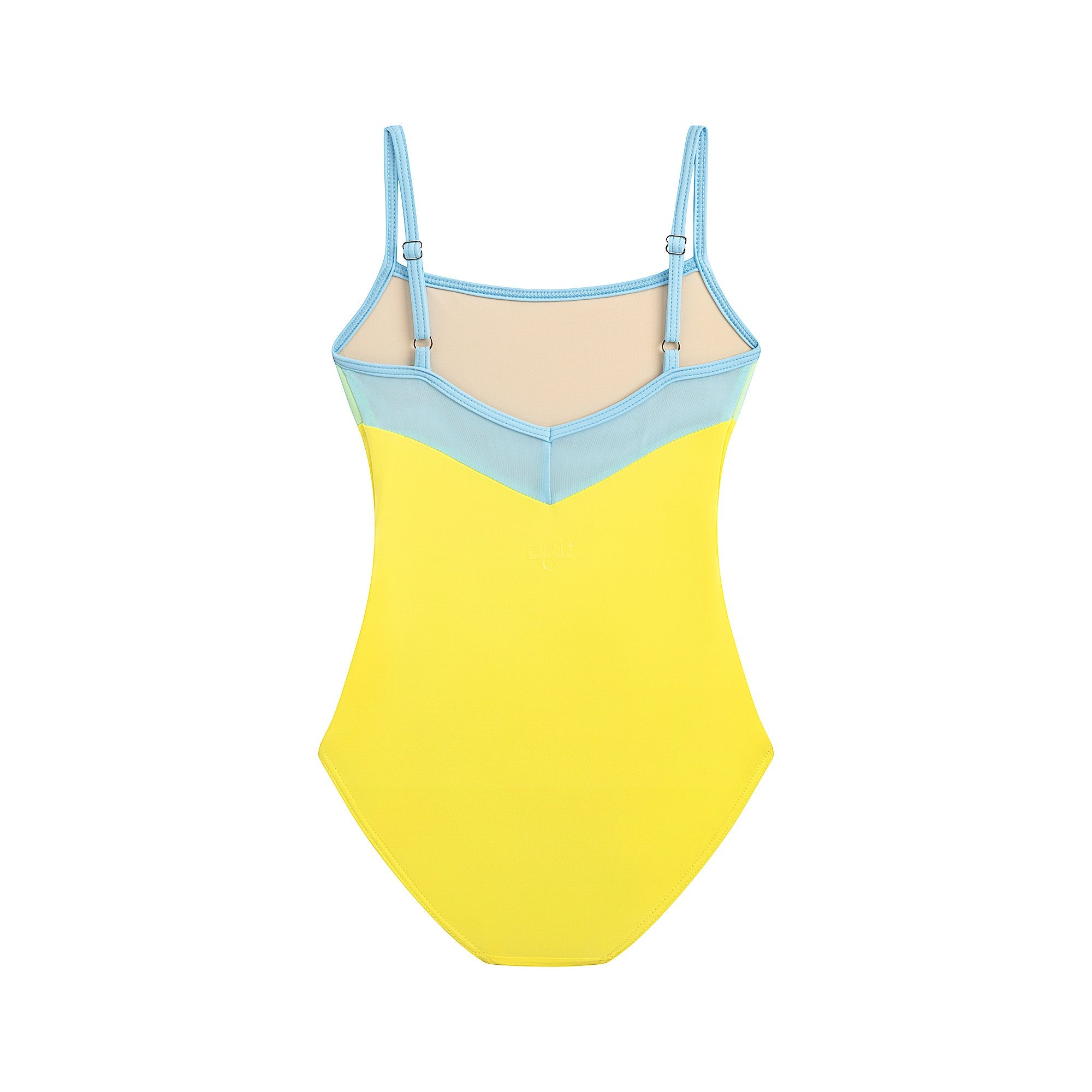Women Yellow Ballet Onesies(DA2050MP/Etabeta/Cristallo Mesh)