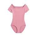 Girls Rose Pink Ballet Justaucorps