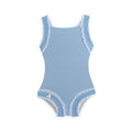 Girls Light Blue Ballet Onesies