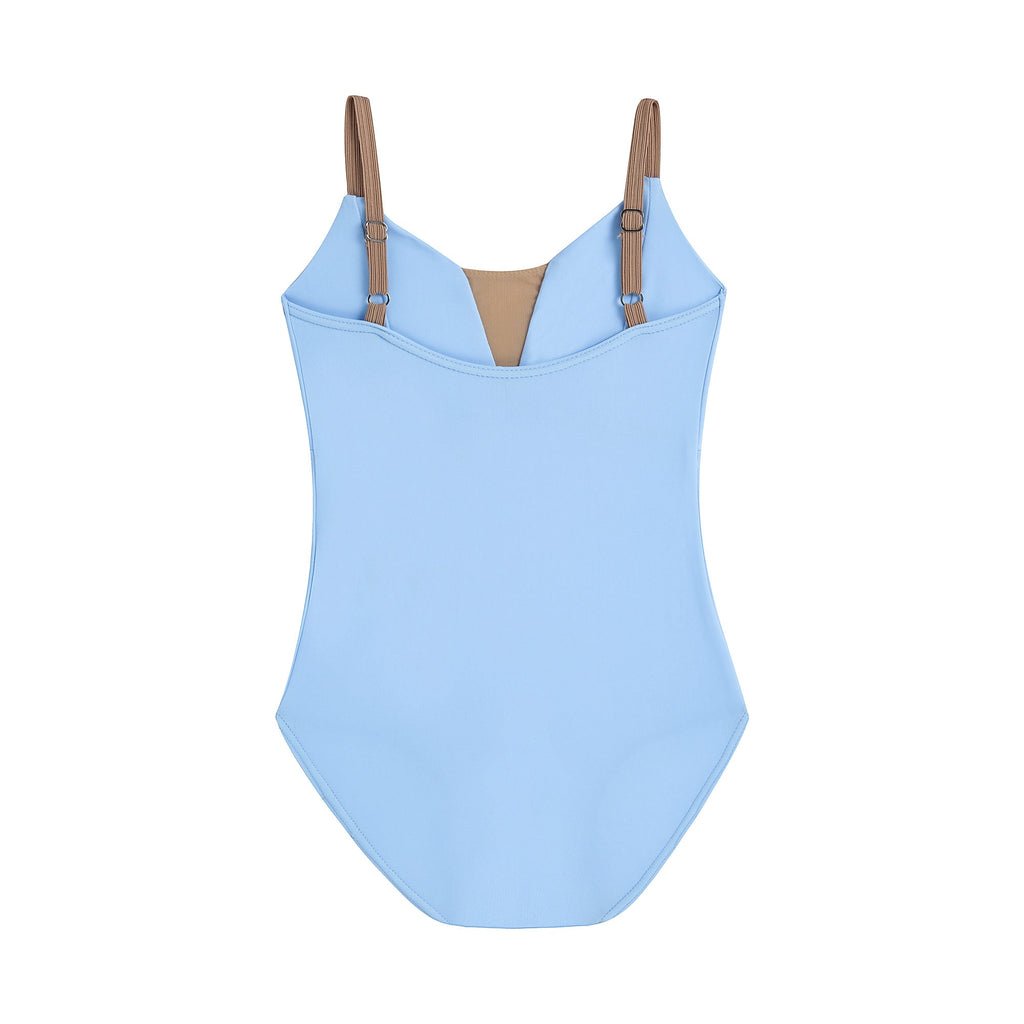 Girls Light Blue Ballet Onesies(DAD1930MP/light blue)