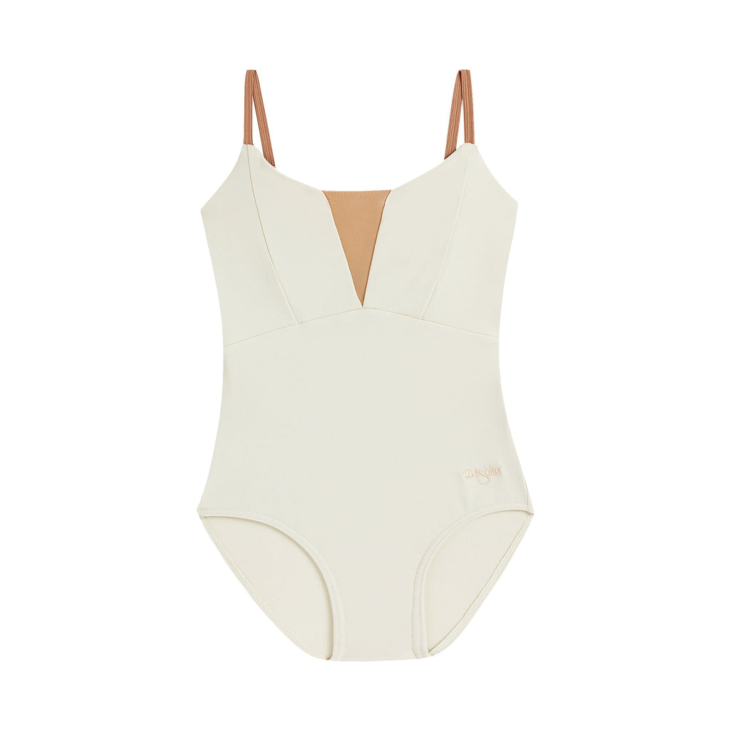 Girls Cream Ballet Onesies
