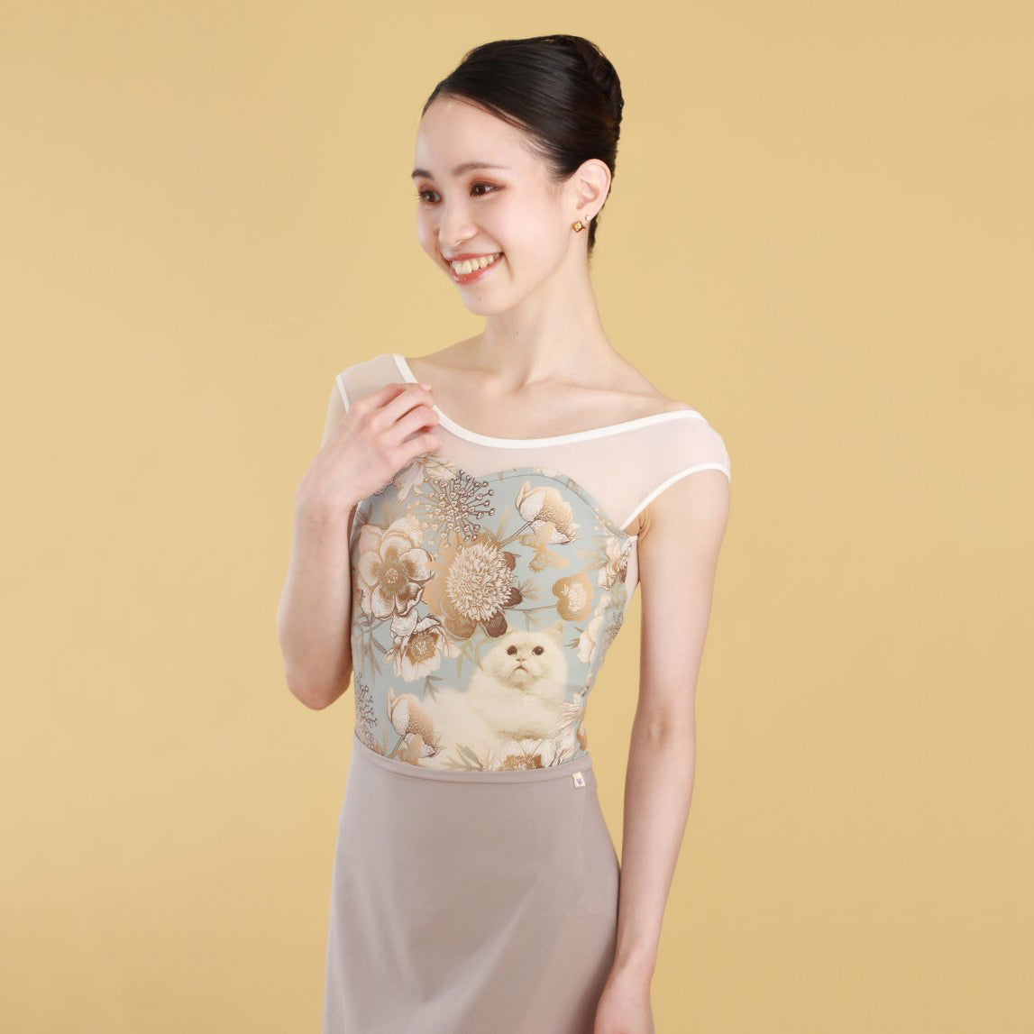 Women White Ballet Onesies(166054479/White)