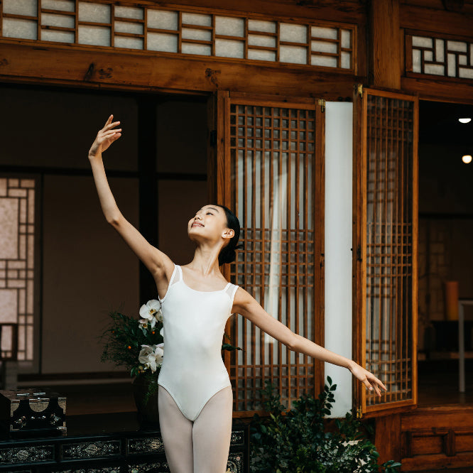 Girls White Ballet Onesies