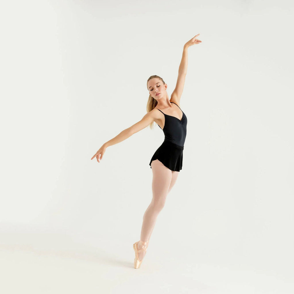 Women Black Red Ballet Onesies