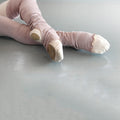 Girls Dusty Pink Ballet Warm Up Socks