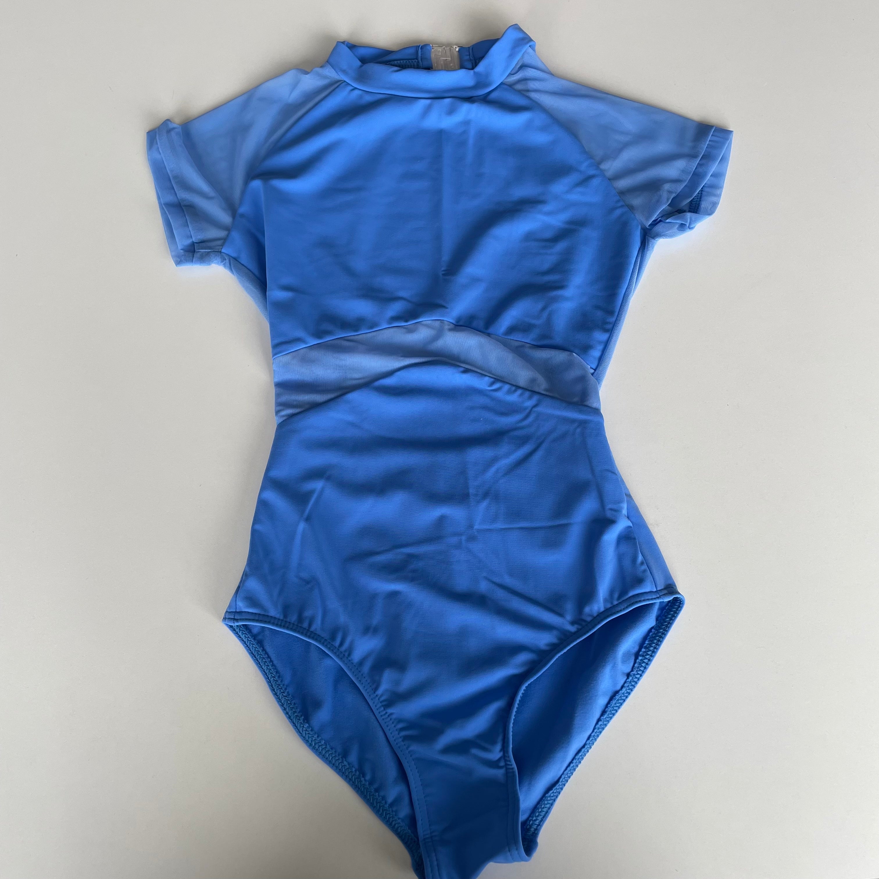 Girls Blue Ballet Onesies