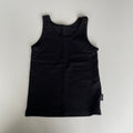 Boys Black Cotton Vest