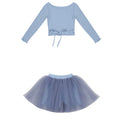 Girls Blue Ballet Set