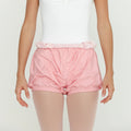 Women Pink Reversible Ballet Shorts