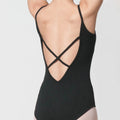 Women Black Ballet Onesies(S1516/Black)