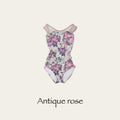 Girls Pink "Antique rose" Ballet Onesies(156051169/Plie/Moss pink)