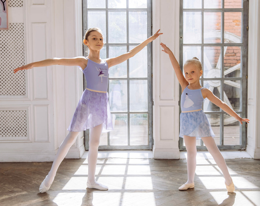 Girls Purple Ballet Onesies