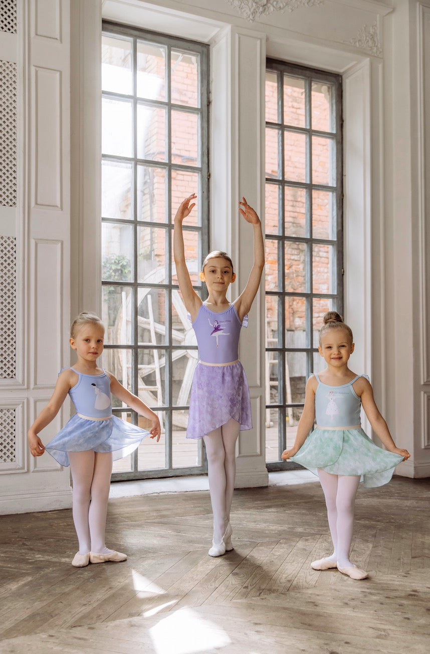 Girls Purple Ballet Onesies