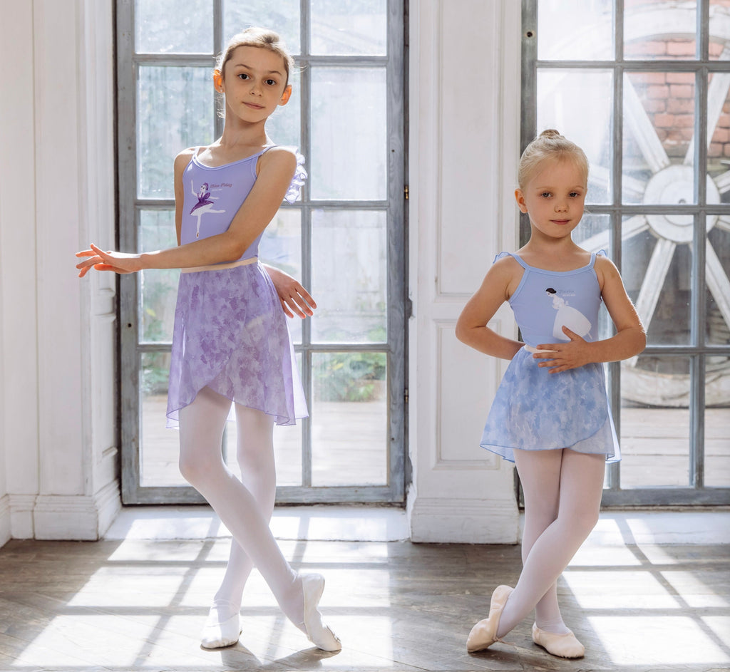 Girls Blue Ballet Skirt