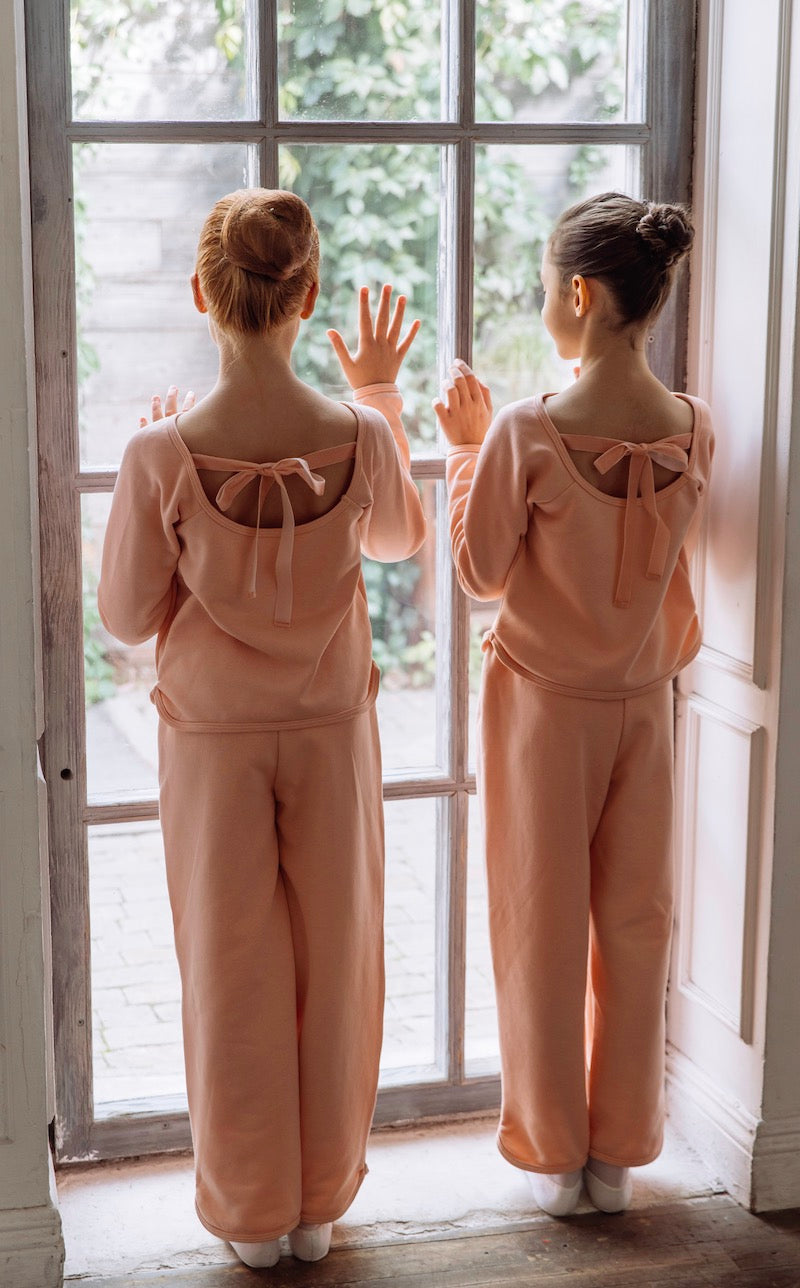 Girls Pink Ballet Set