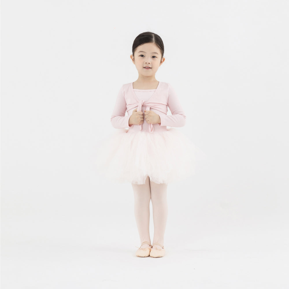 Girls Light Pink Ballet Onesies