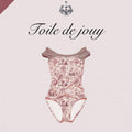 Girls Pink"Toile de Jouy Rose"Ballet Onesies(182245417/Plie/Moss pink)