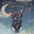 Girls Navy"Balloon Voyage"Ballet Onesies(186737752/Pique/Fog pink)