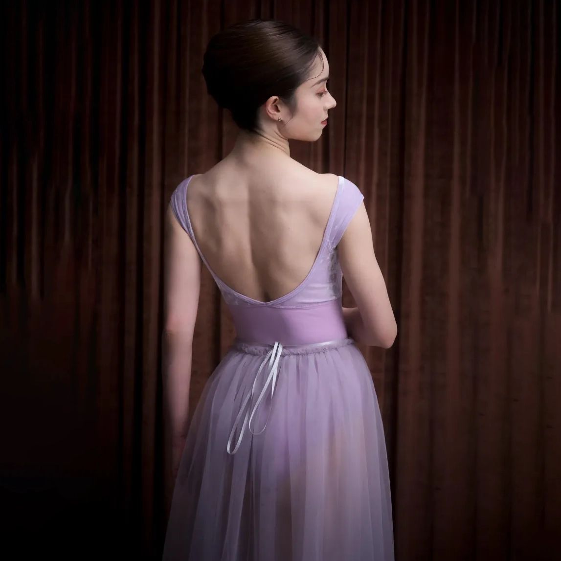 Women Lilac Velvet Ballet Onesies(189643441/Promenade/Velvet Lilas)
