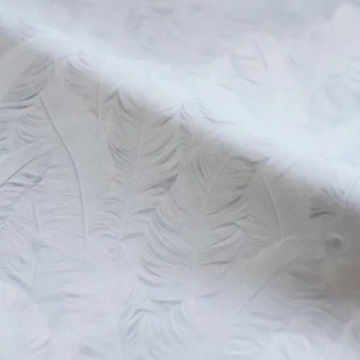 Girls White Feather "Swan-Odette" Ballet Onesies(190208232/Pique/White)
