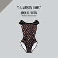 Girls Black Ballet Onesies(192664749/Plie/Black × La Maison unoa-Look 03/Ecrin)
