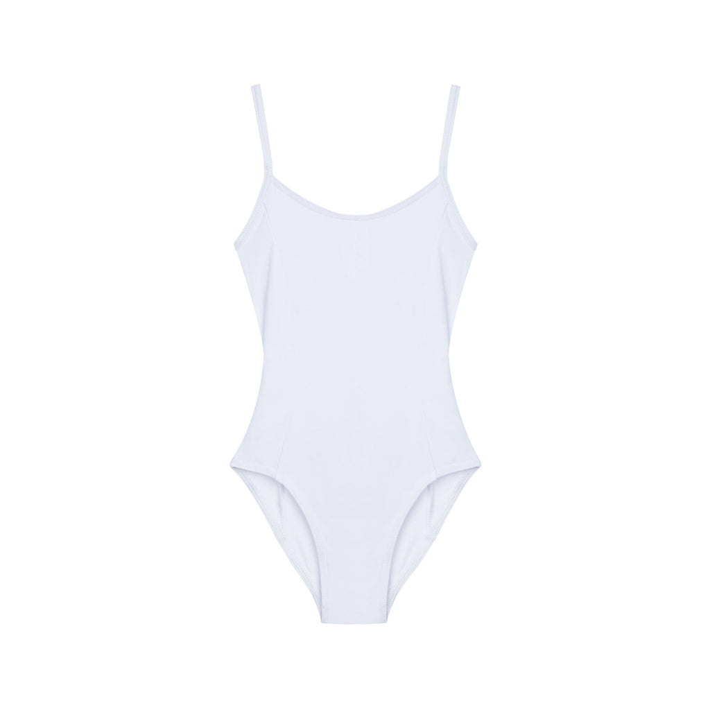 Girls White Ballet Onesies