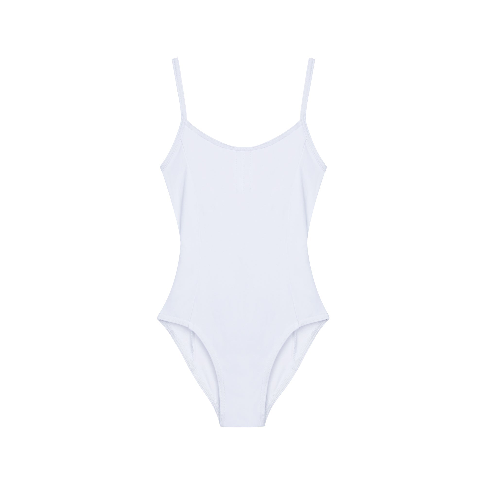 Girls White Ballet Onesies