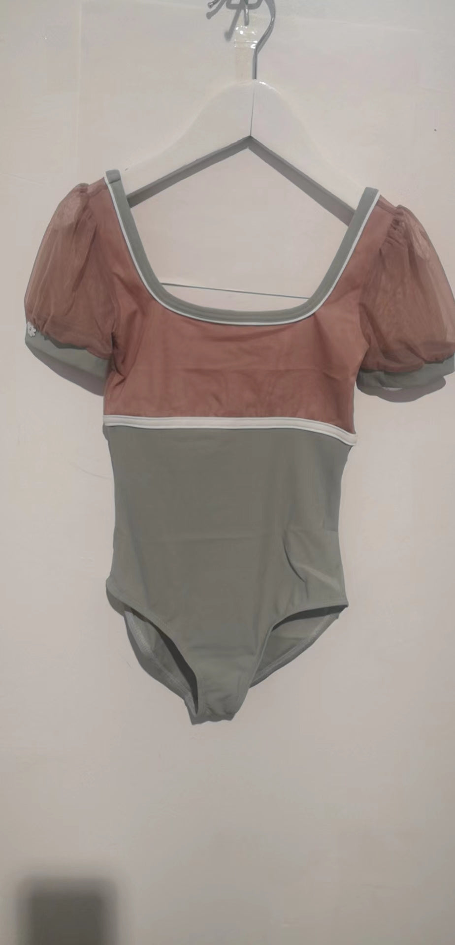 Girls Green Ballet Onesies