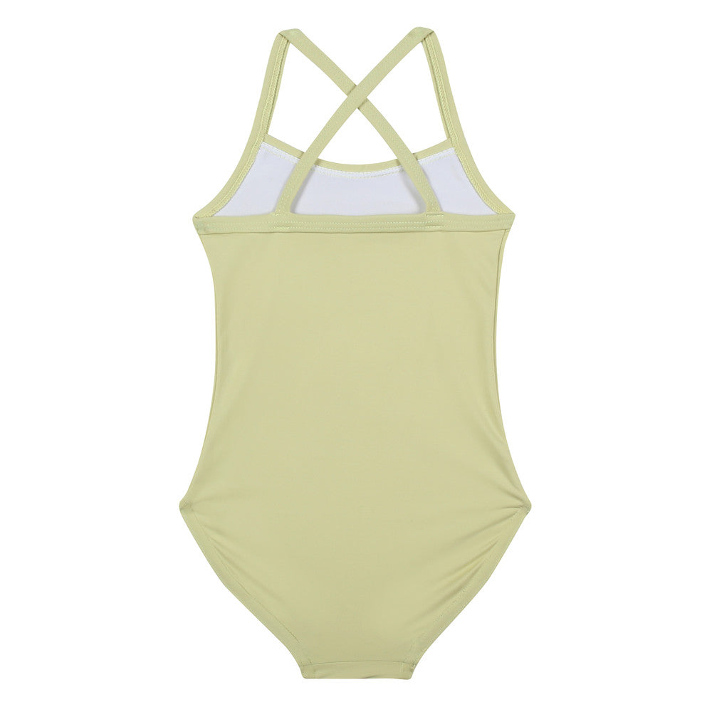 Girls Grass Green Ballet Onesies