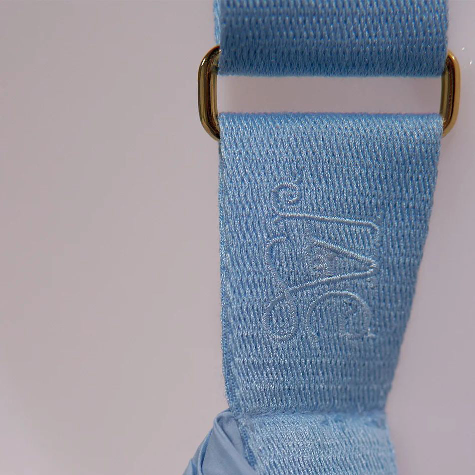 Women Light Blue'WHIPPED CREAM'Pleated Bag(35x25 cm)