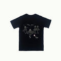 Girls Black Cotton T-Shirt