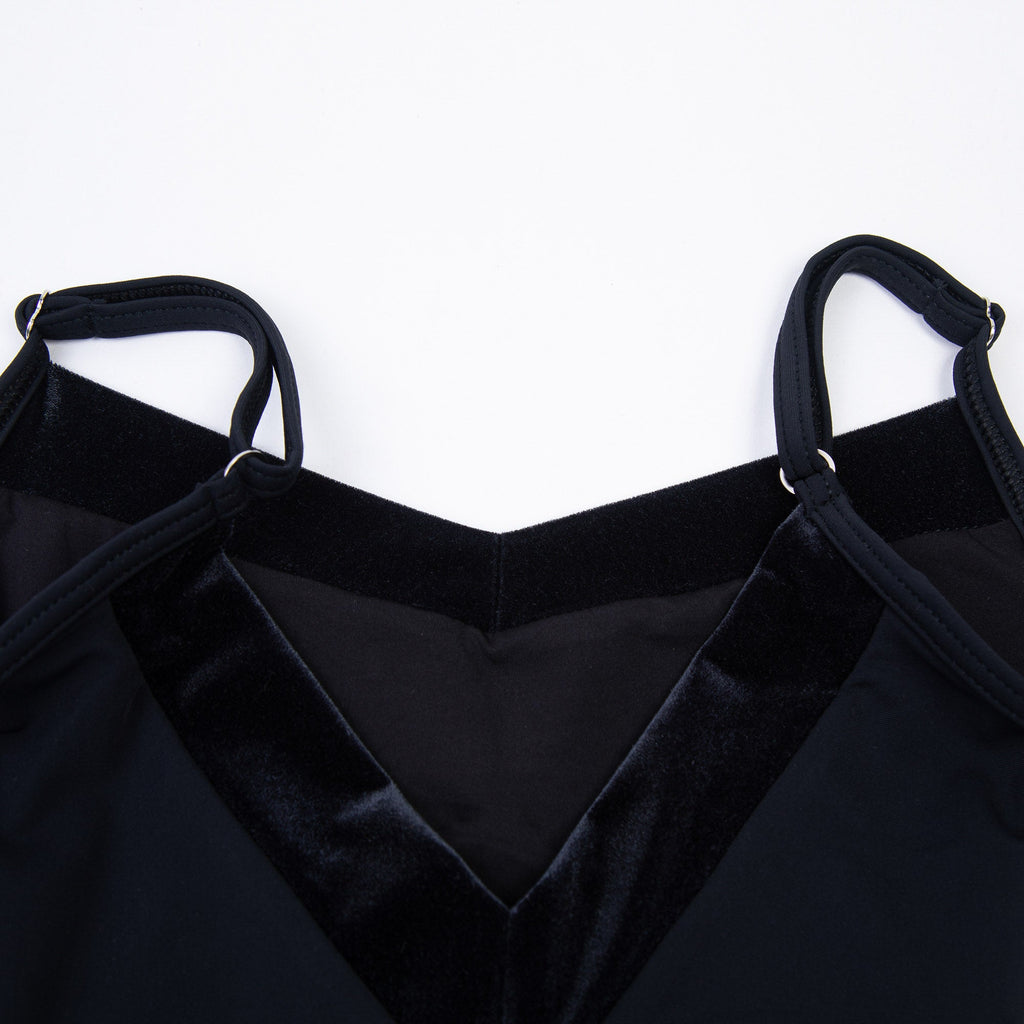 Girls Black Ballet Onesies