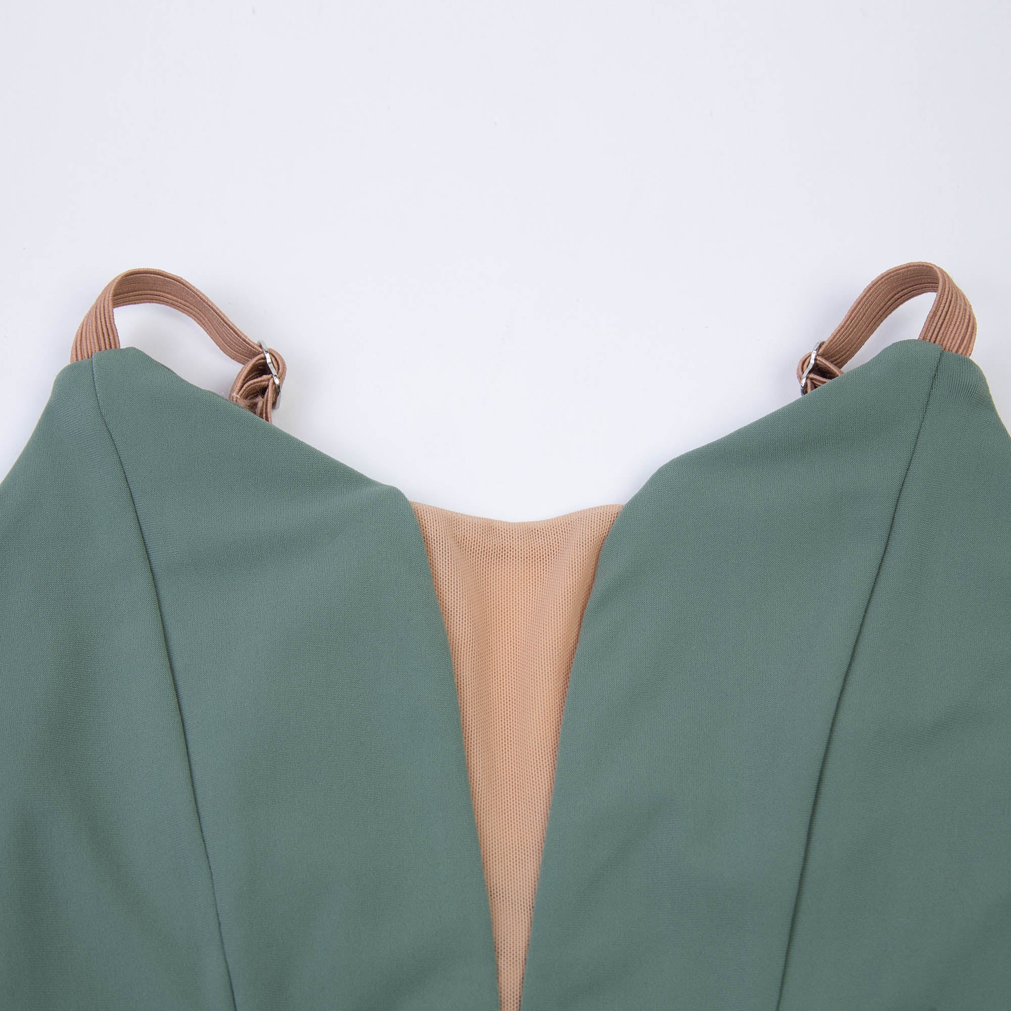 Girls Green Ballet Onesies(DAD1930MP/olive)