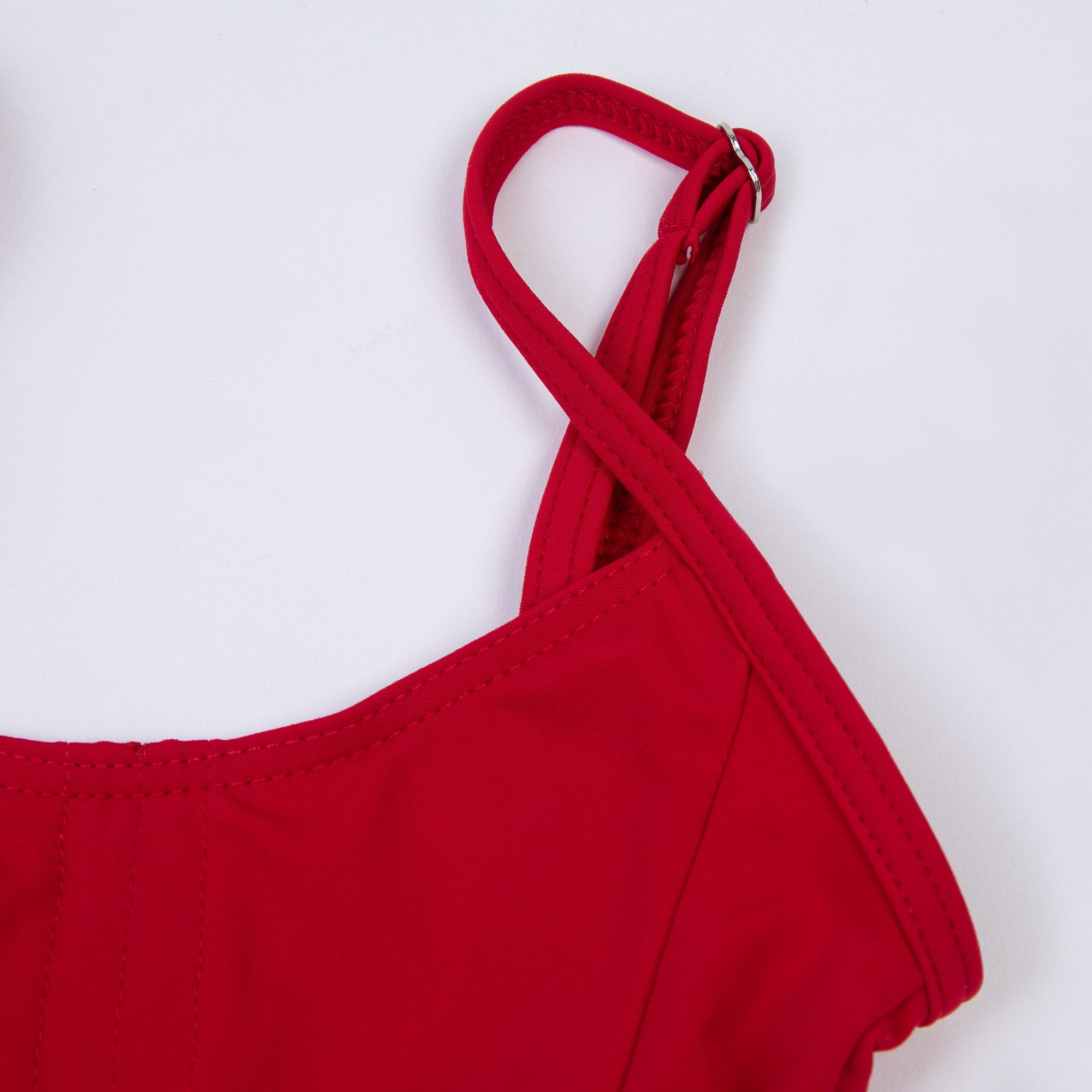 Girls Red Ballet Onesies
