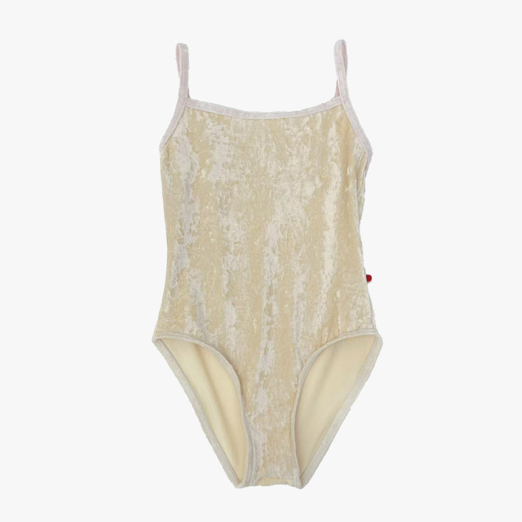 Girls Vanilla"Marisa/CV-Vanilla/CV-Misty Rose"Velvet Ballet Onesies