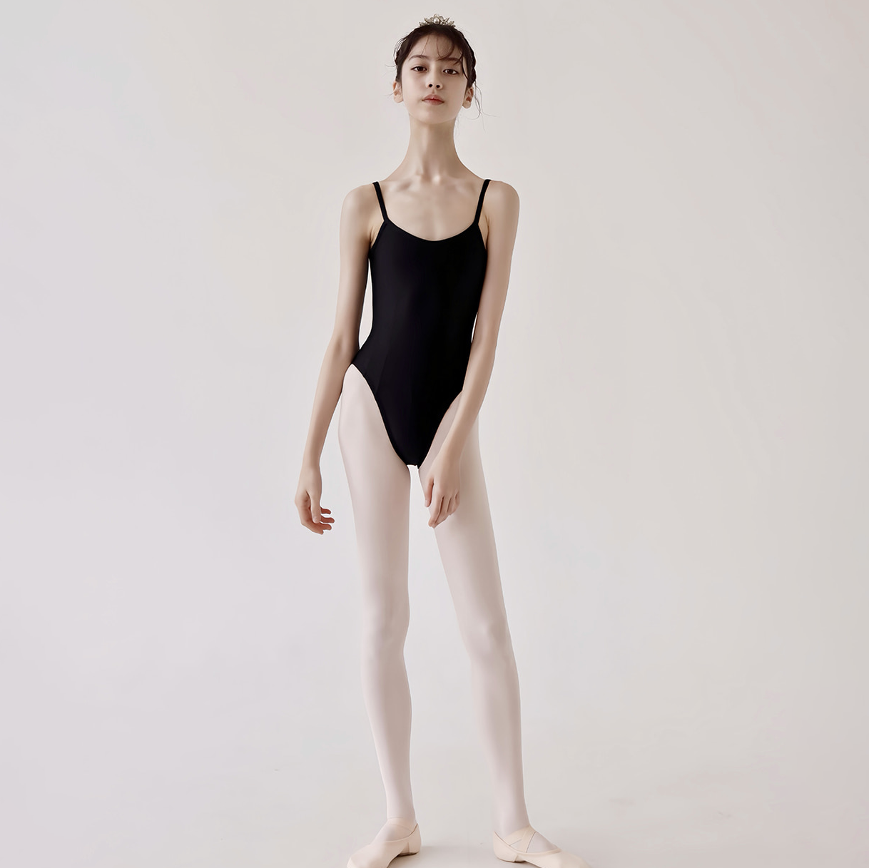 New Bella Entrance Exam Leotard Black/black