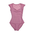 Women Mauve"Tulip"Ballet Onesies(LUB362/MAUVE ORCHID)