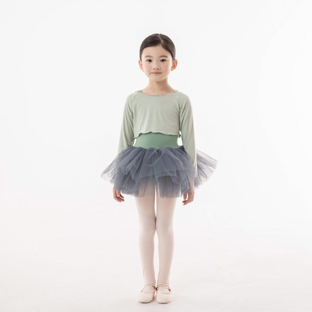 Girls Green Ballet Onesies