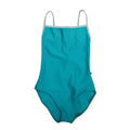 Girls Cyan"Daniela/N-Cyan/CV-Silver"Ballet Onesies