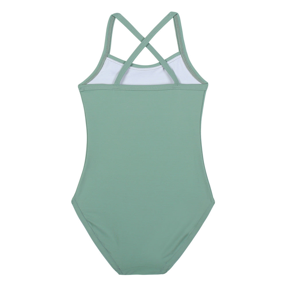 Girls Green Ballet Onesies