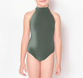 Girls Dark Green "Sarah/V-Safari/N-Toffee" Ballet Onesies