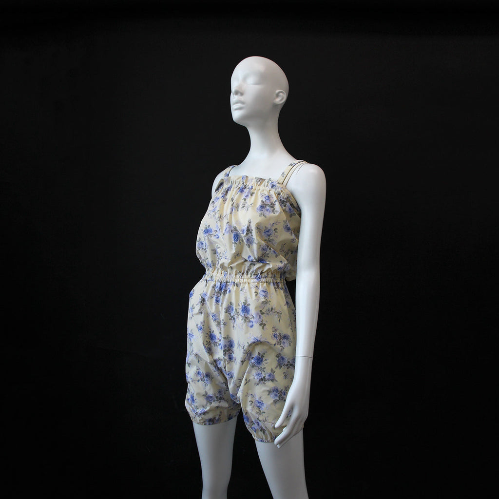 Girls Yellow Floral Dance Trousers