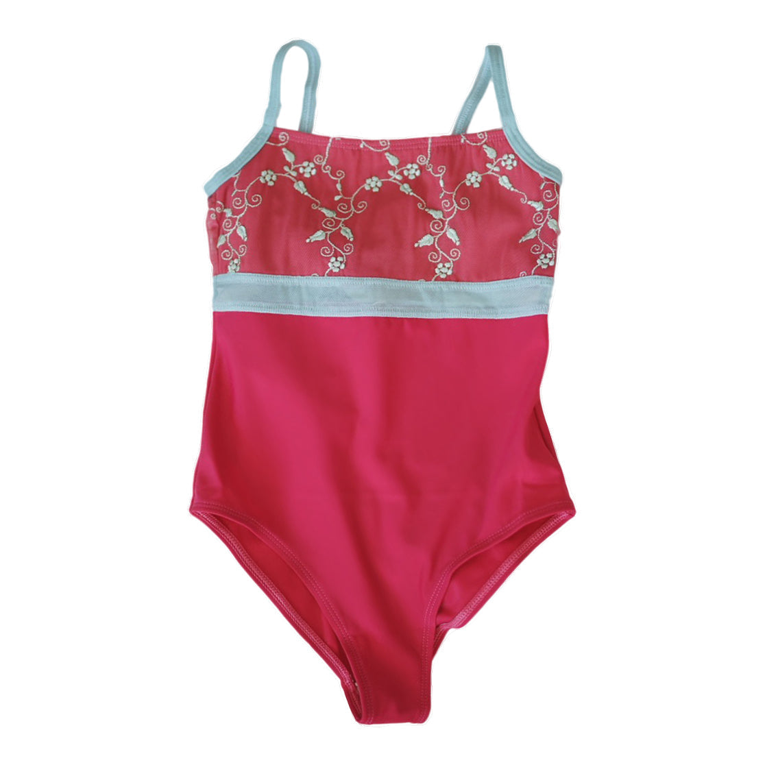 Girls Red"BRIGID"Ballet Onesies(KC17038-C3/L45+TR17+TP13)