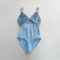 Girls Ice Blue "Daria/CV-Ice/N-Mirror/N-Silver" Ballet Onesies