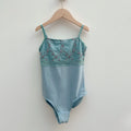 Girls Light Blue "BRIGID" Ballet Onesies(KC17038-C58/L37+TRD26+TP13)