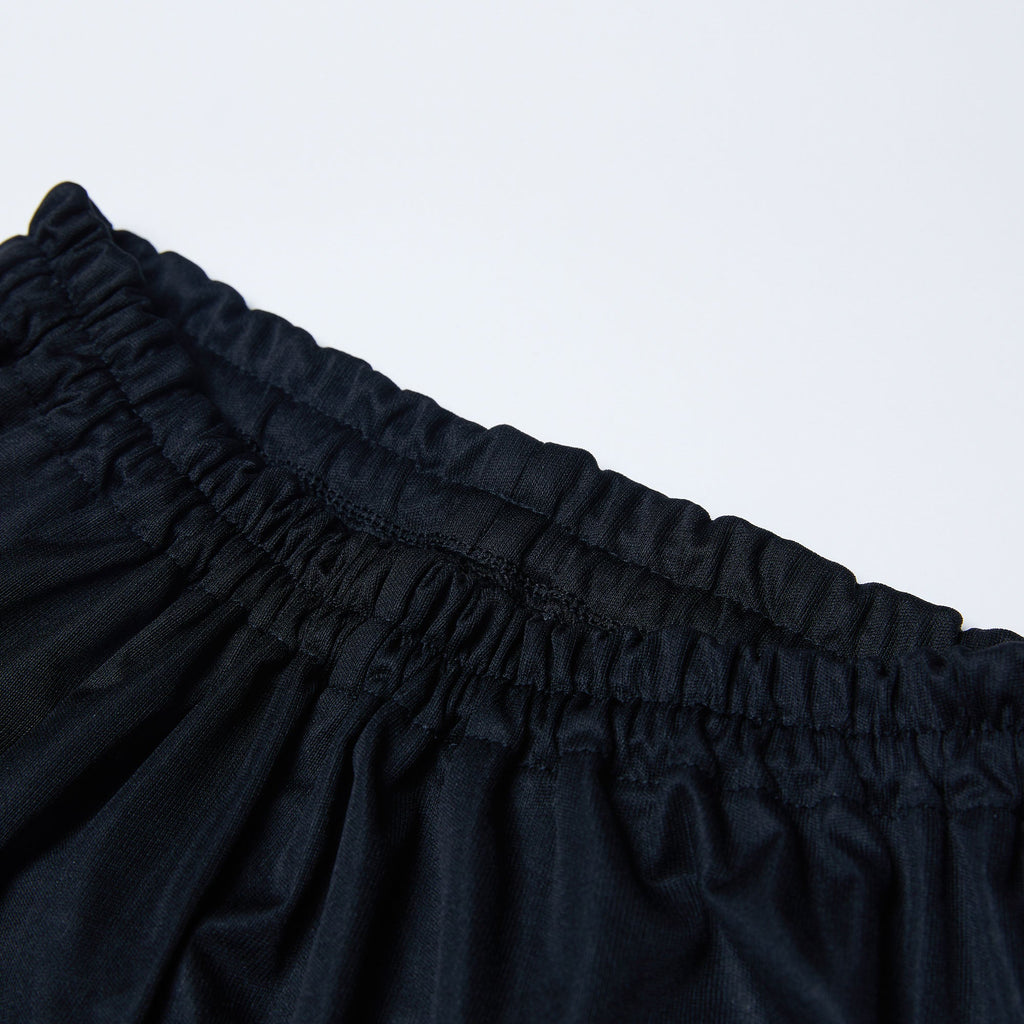Girls Black Warm-Up Shorts