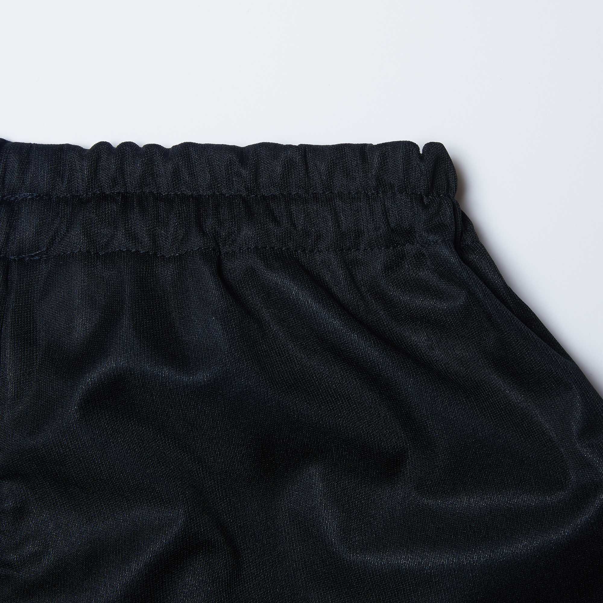 Girls Black Warm-Up Shorts