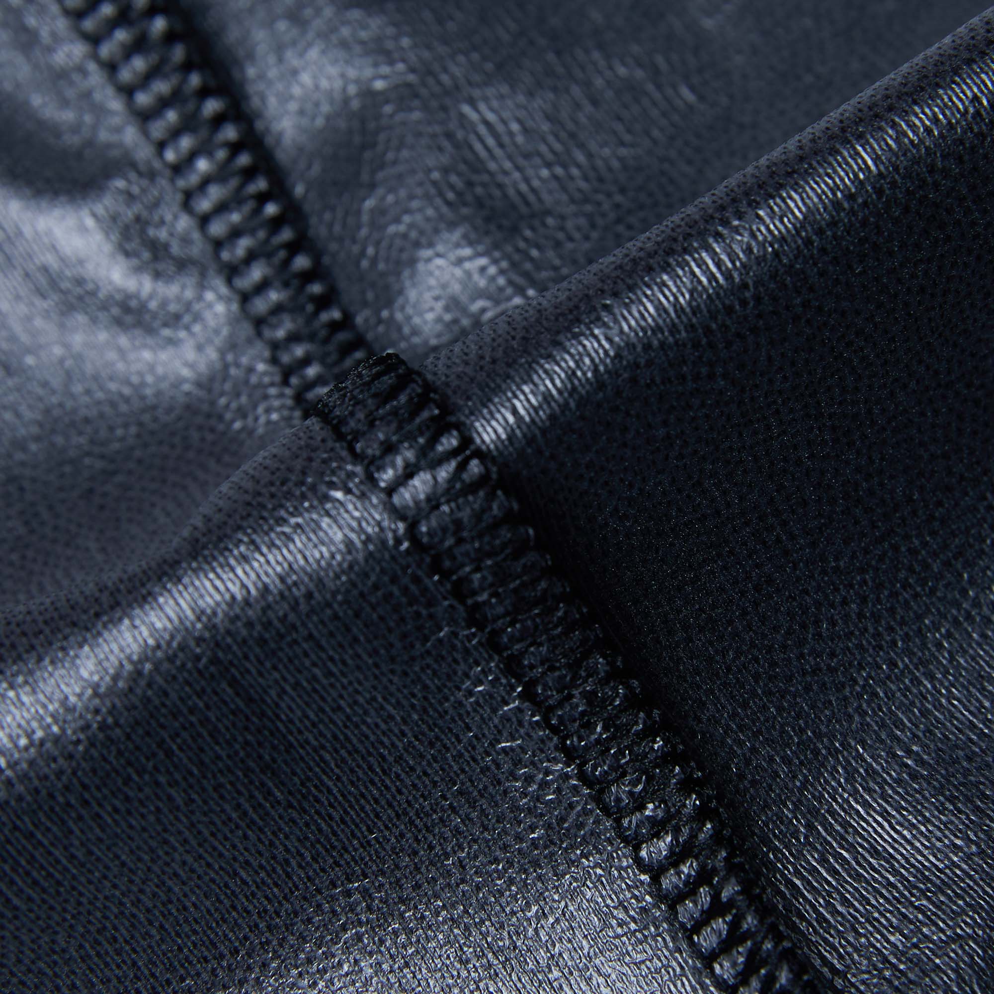 Girls Black Warm-Up Shorts
